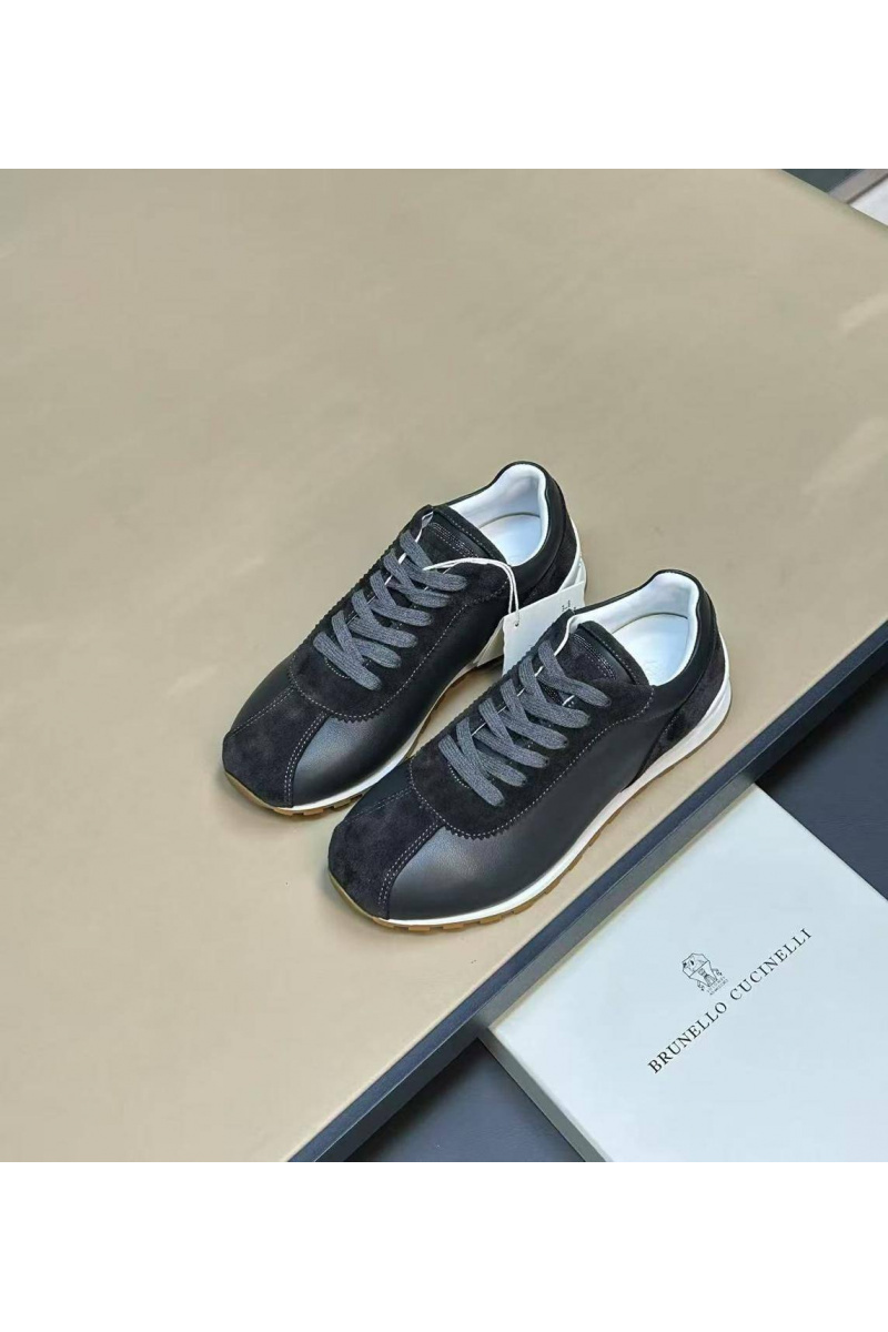 Brunеllо Сuсinеlli Женские комбинированные кроссовки low-top premium