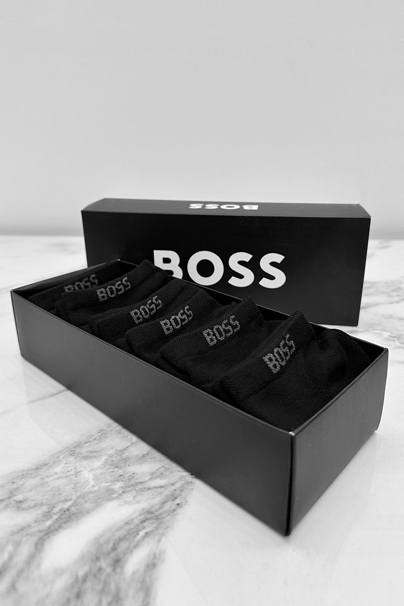 Hugо Воss Комплект носков чёрного цвета