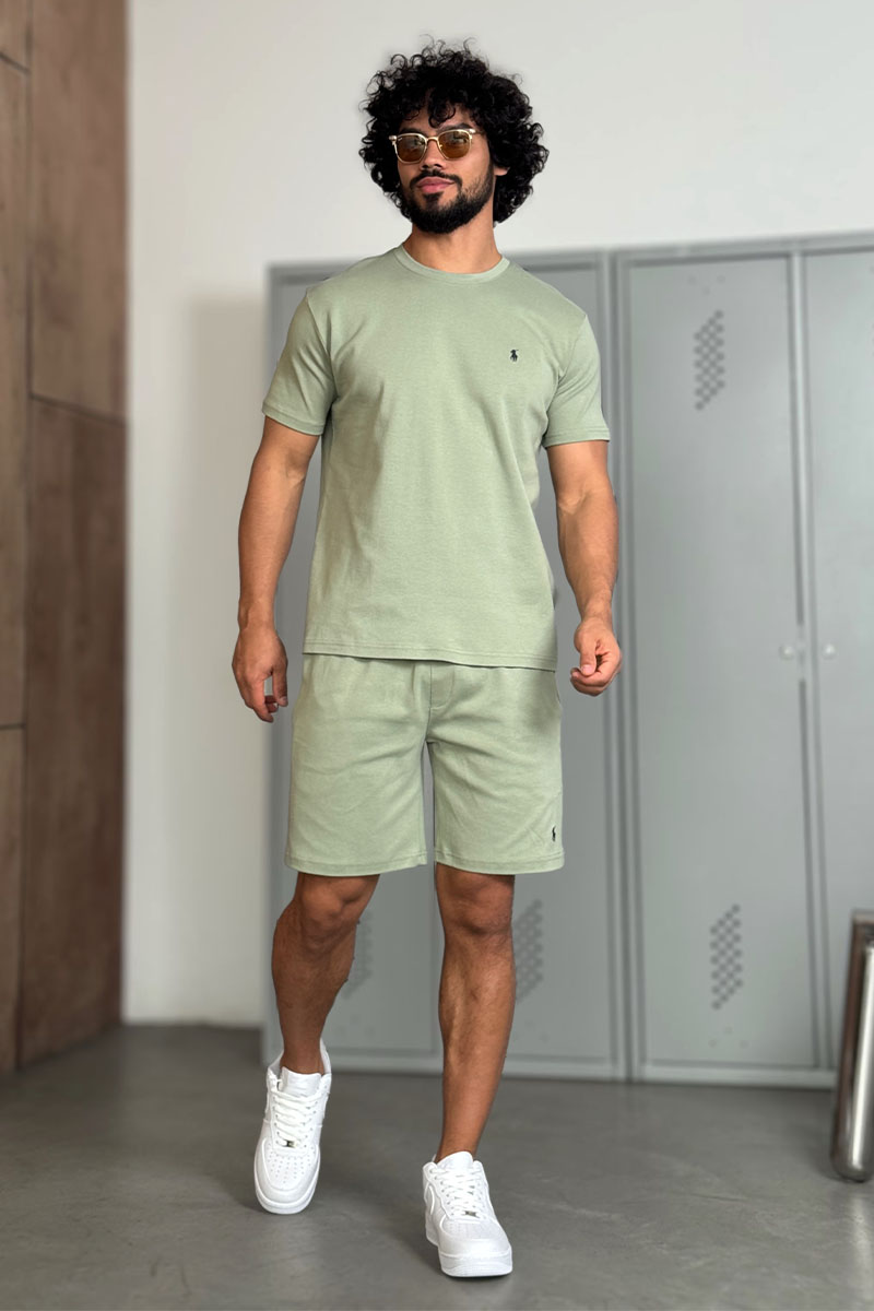 Polo Ralph Lauren Мужские зелёные шорты 