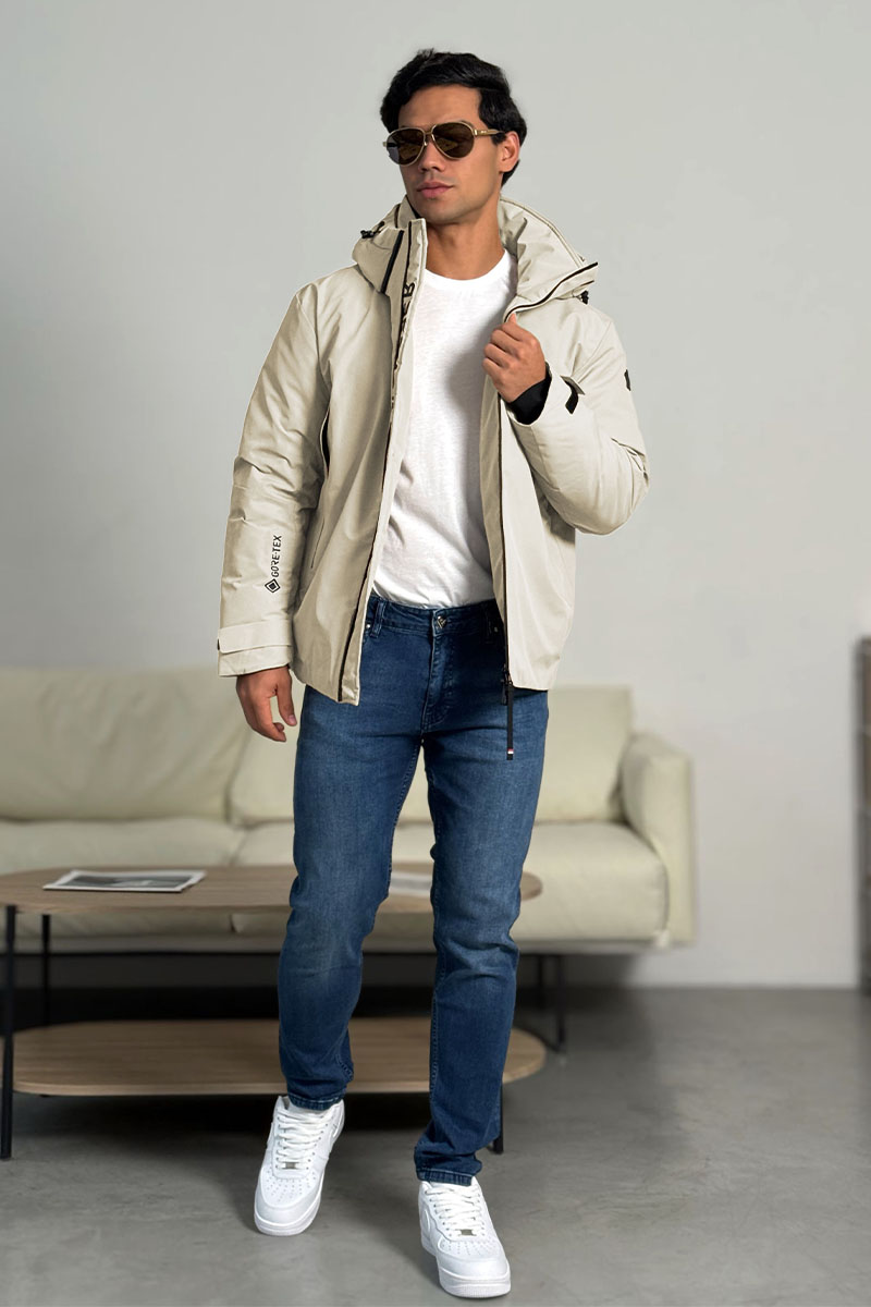 Moncler Пуховик Grenoble Gore-Tex - White Dove 
