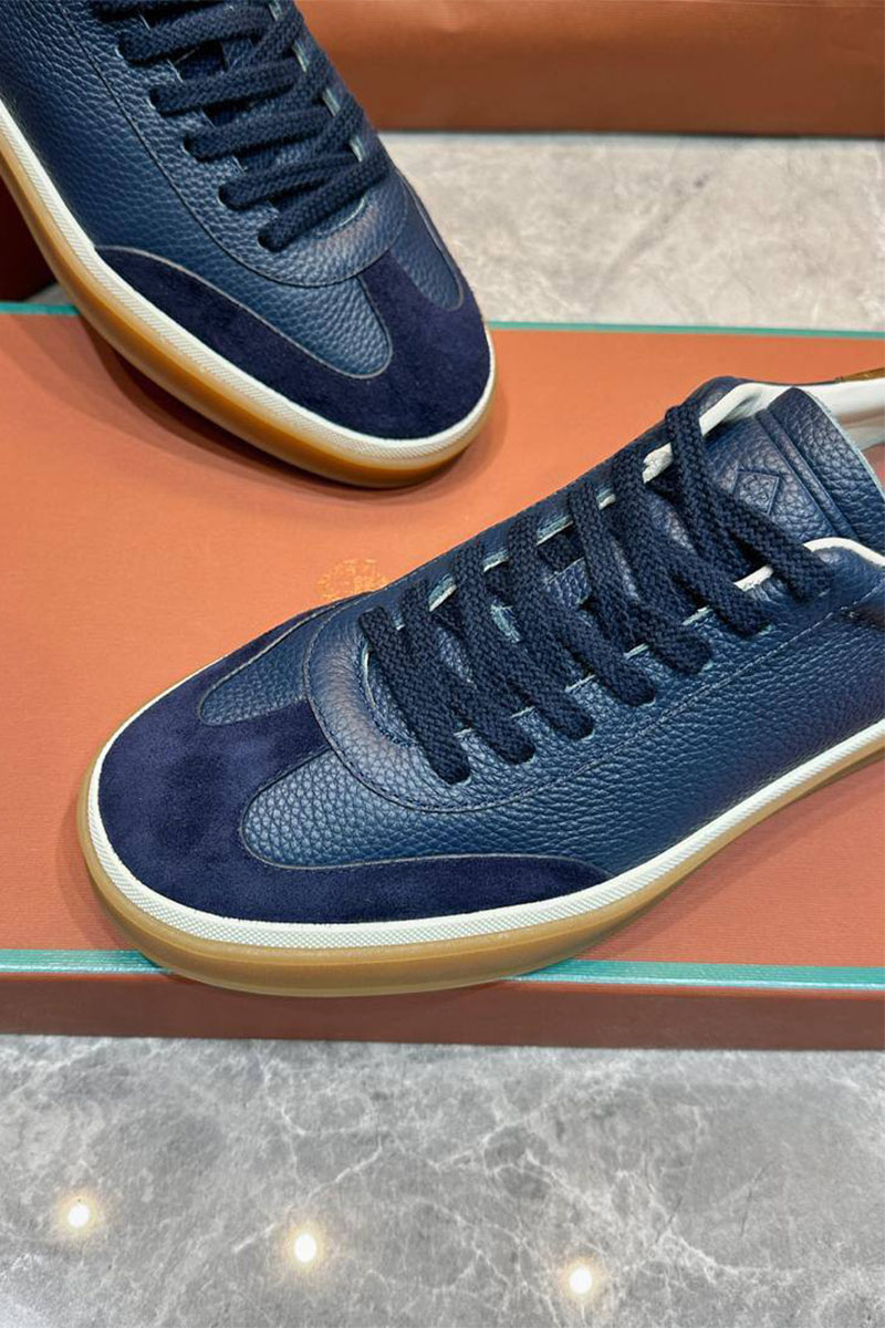 Loro Piana Мужские кроссовки Tennis Walk - Navy