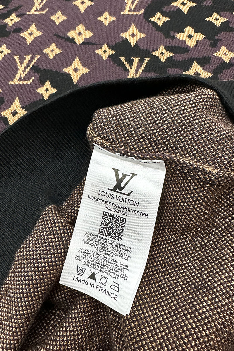 Lоuis Vuittоn Мужская кофта коричневого цвета monogram all-over