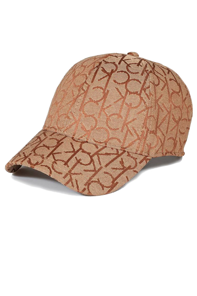 Calvin Klein Бежевая брендовая бейсболка