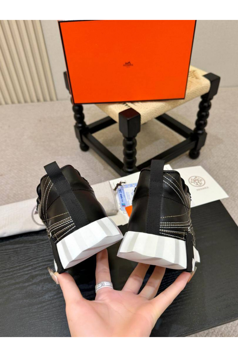 Hermes Мужские кроссовки Bouncing - Black
