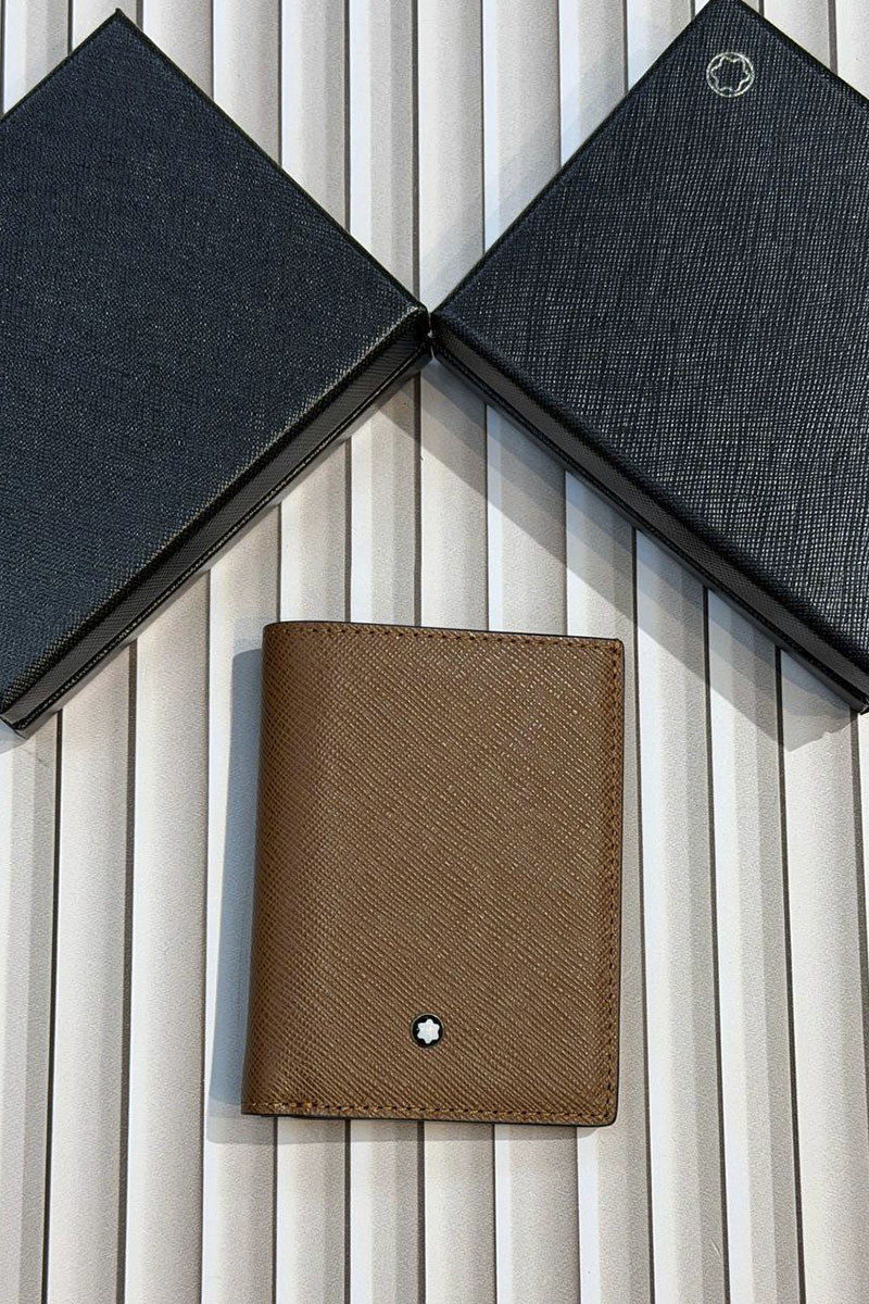 Montblanc Кожаный кошелёк 4CC Sartorial premium 10.5x10 см