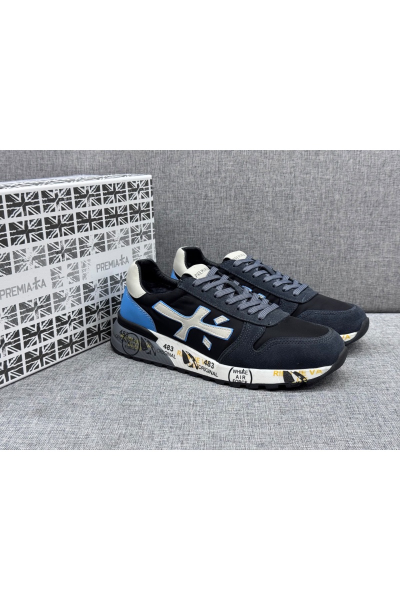 Premiata Мужские кроссовки с мехом Mick