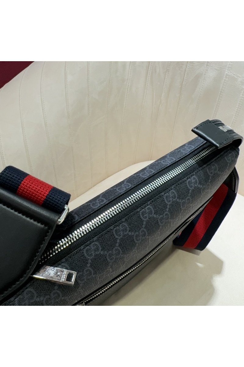 Gucci Кожаная сумка GG Messenger Premium 30x27x4.5 см