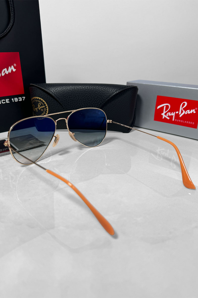Ray-Ban Солнцезащитные очки Aviator Large Metal - Blue 