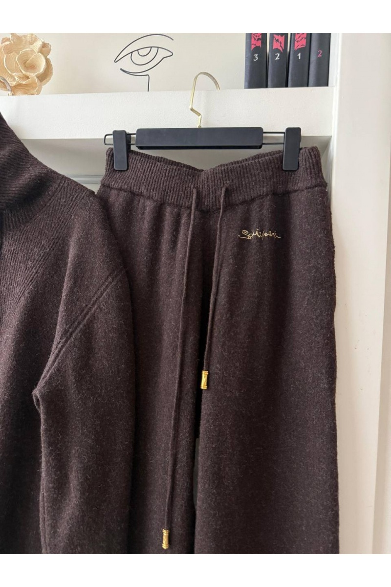 Schiaparelli Женский трикотажный костюм Premium - Brown