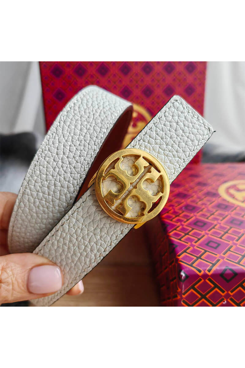 Designer Clothing Двусторонний кожаный ремень Tory Burch - длина 80 / 85 см (3 расцветки)