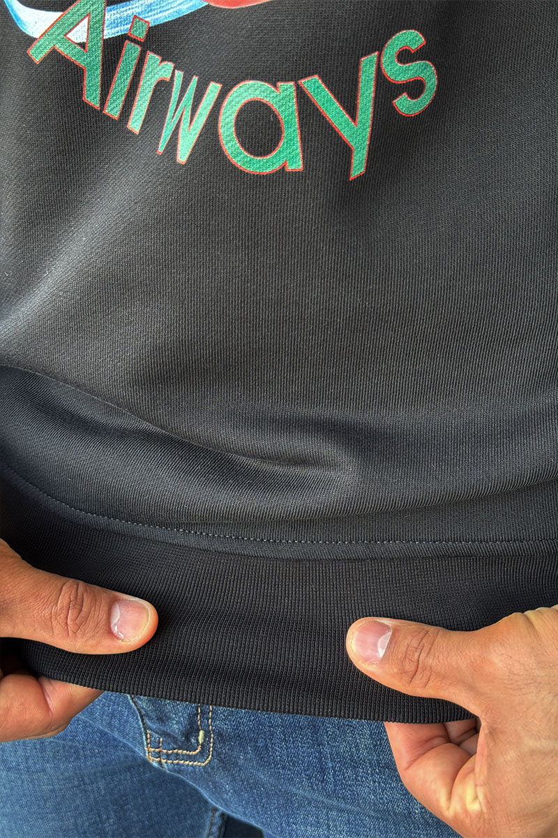 Casablanca Чёрный свитшот Orbite Autour De l'Orange 