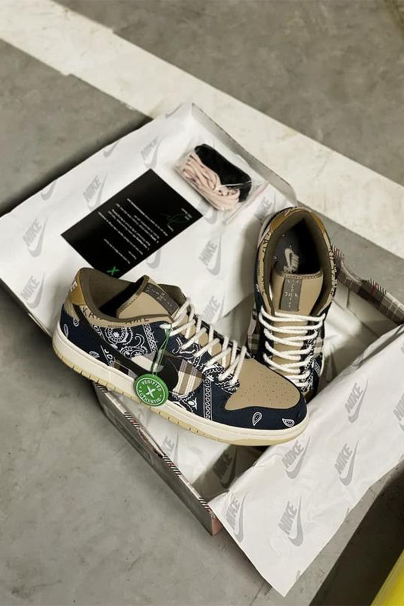 Nike Кроссовки SB Dunk Low x Travis Scott "Cactus Jack"