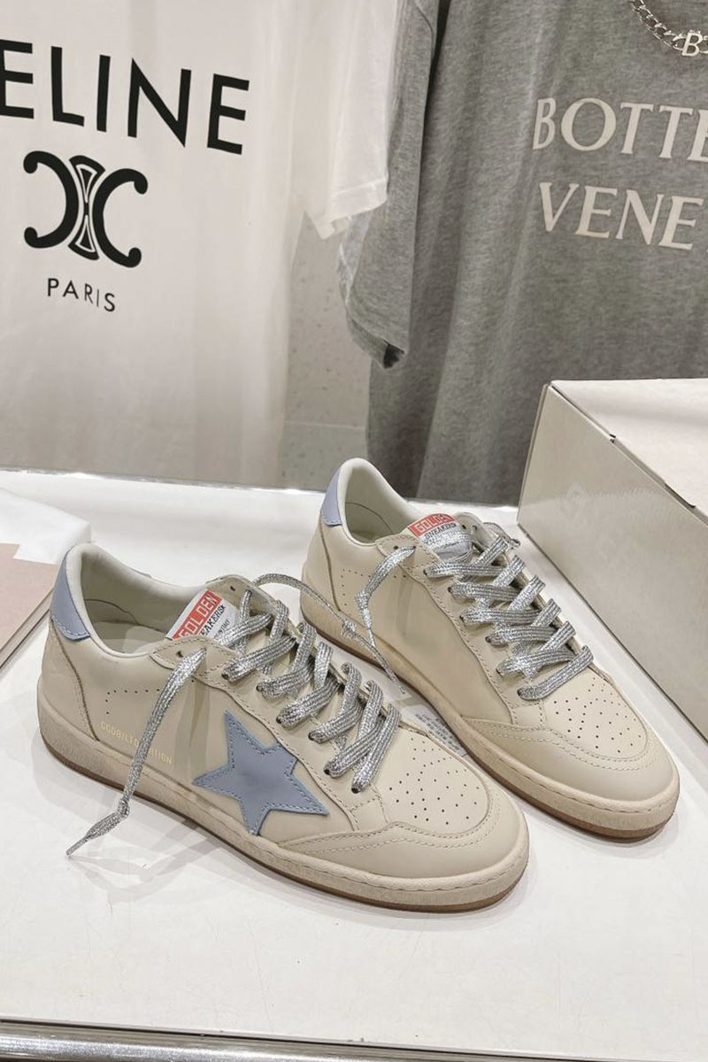 Designer Clothing Женские кожаные кроссовки Golden Goose Ball Star premium