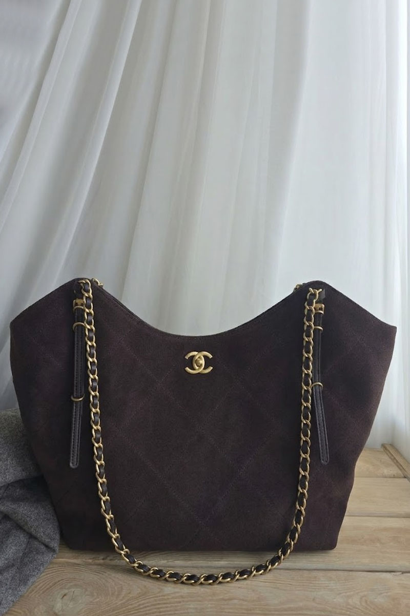Chаnеl Замшевая сумка Maxi 44x28 см