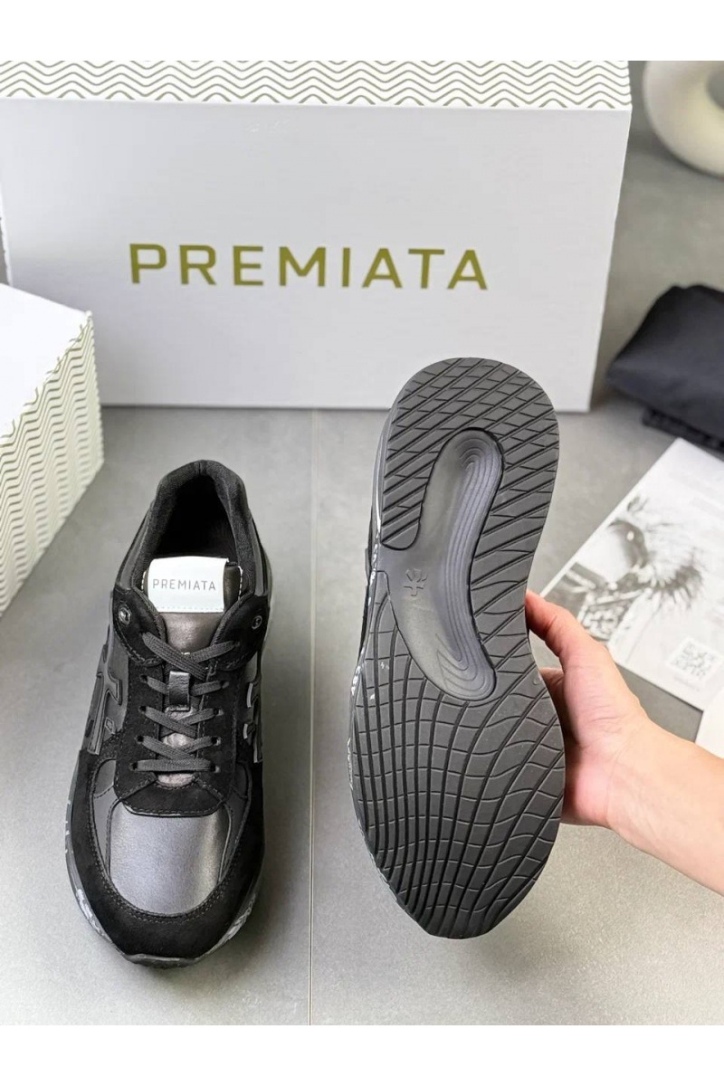 Premiata Мужские комбинированные кроссовки Mick 