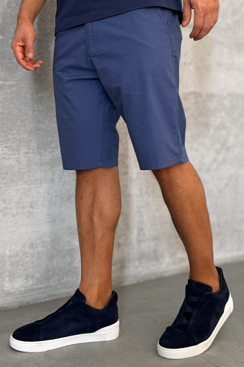 Zegna Замшевые кроссовки Triple Stitch low-top - Navy