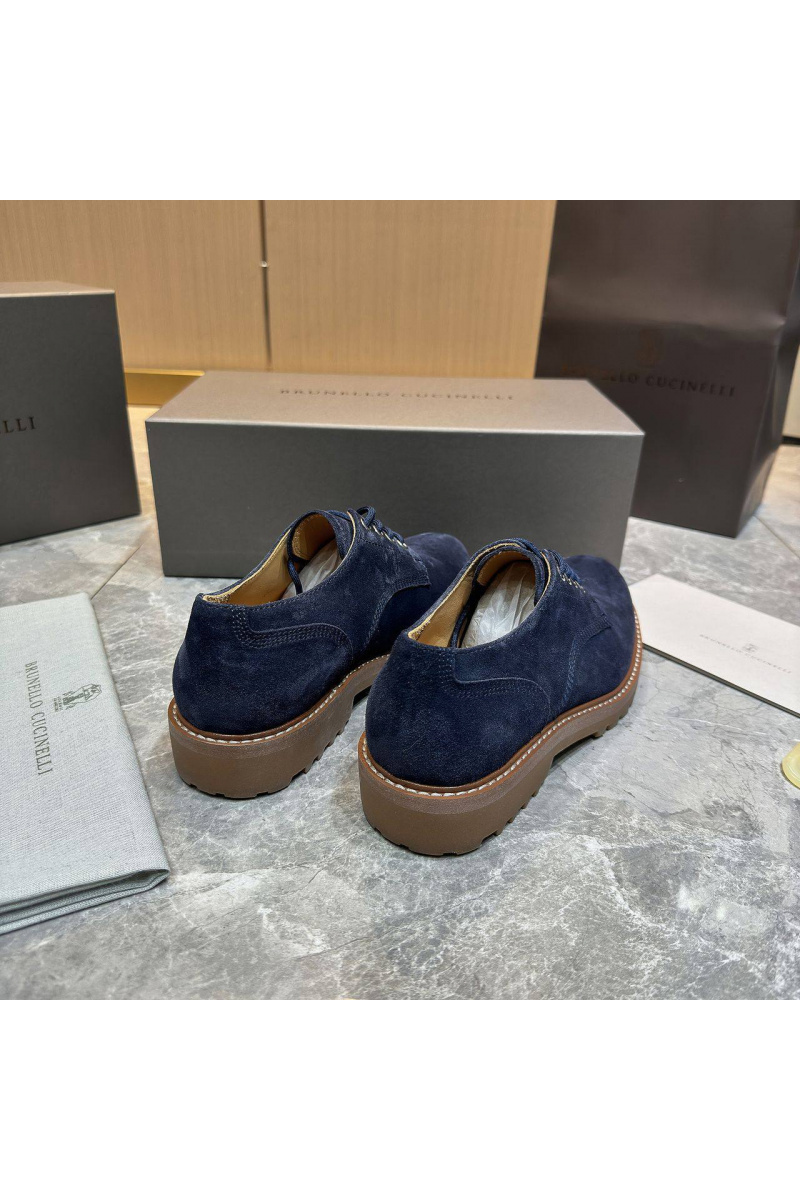 Brunеllо Сuсinеlli Замшевые ботинки синего цвета