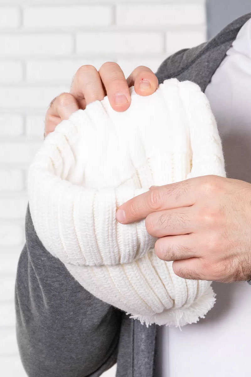 Napapijri Шапка белого цвета Semiury 