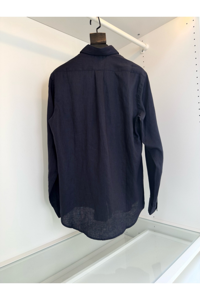 Polo Ralph Lauren Льняная рубашка pony-embroidered - Navy