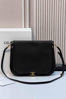 Кожаная сумка Soft Triomphe Besace premium 34x25x13 см