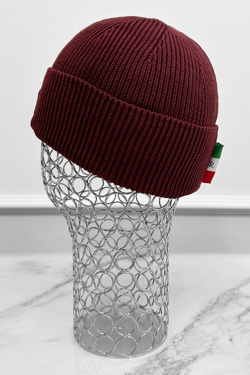 Stеfаnо Riссi Шапка logo-embroidered - Burgundy