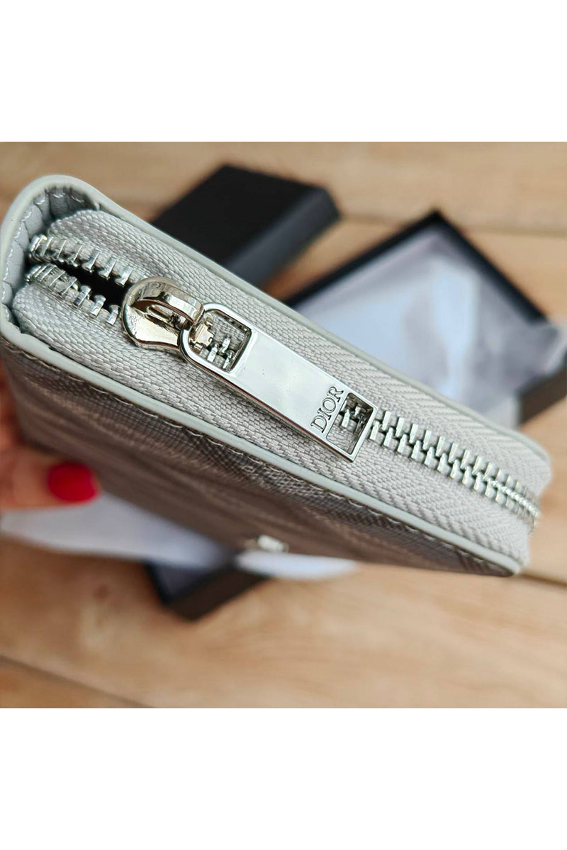 Dior Кожаное портмоне CD Diamond 20х10 см