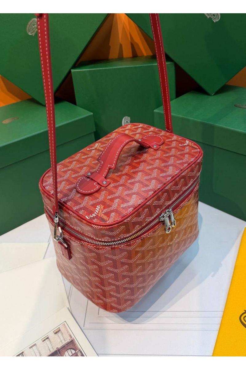 Designer Clothing Кожаная сумка Goyard Muse Vanity Case ​premium 20x16x14 см