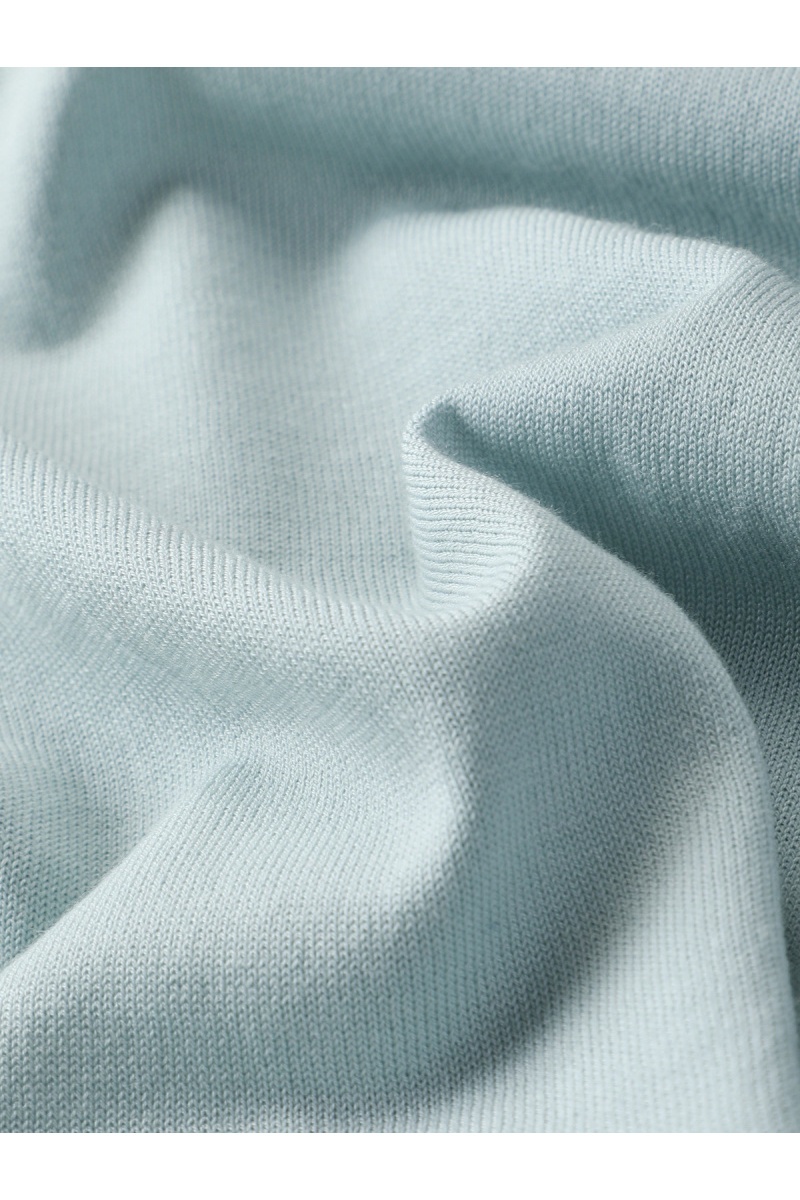 Kiton Мужское поло белого цвета premium