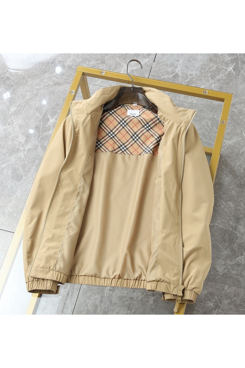 Burberry Мужская бежевая ветровка 