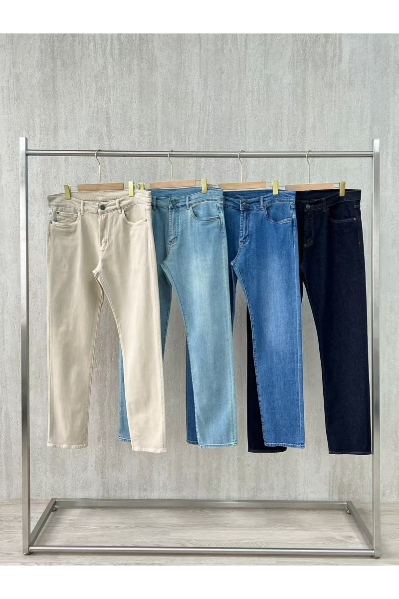 Loro Piana Мужские бежевые джинсы Premium