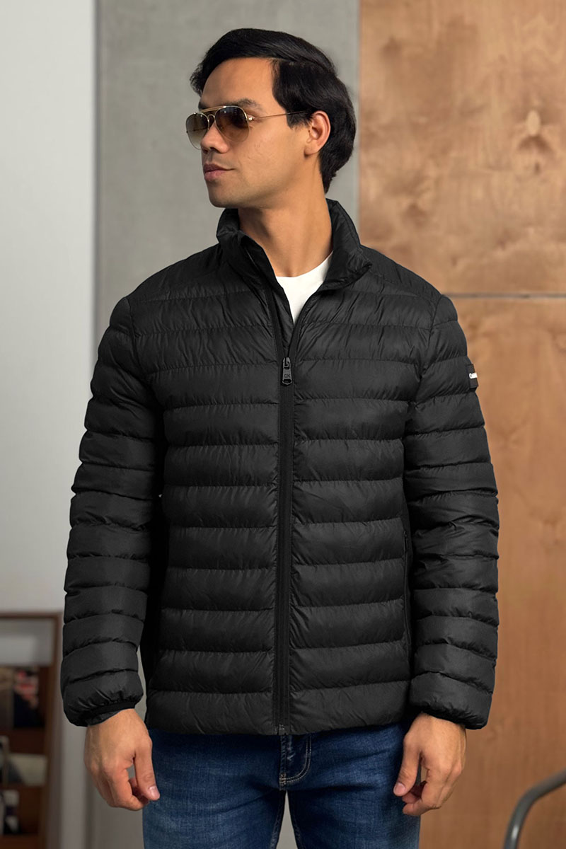 Calvin Klein Мужская куртка side-logo - Black