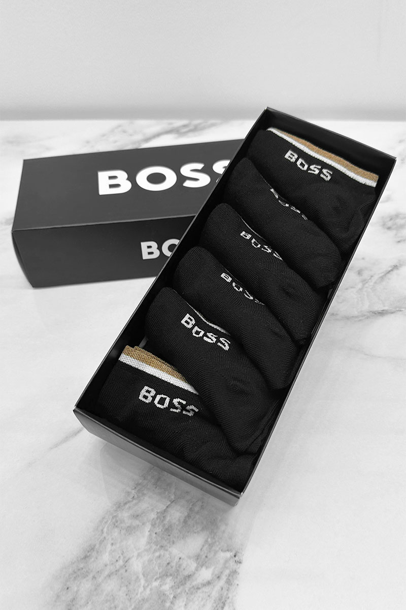 Hugо Воss Комплект чёрных носков 
