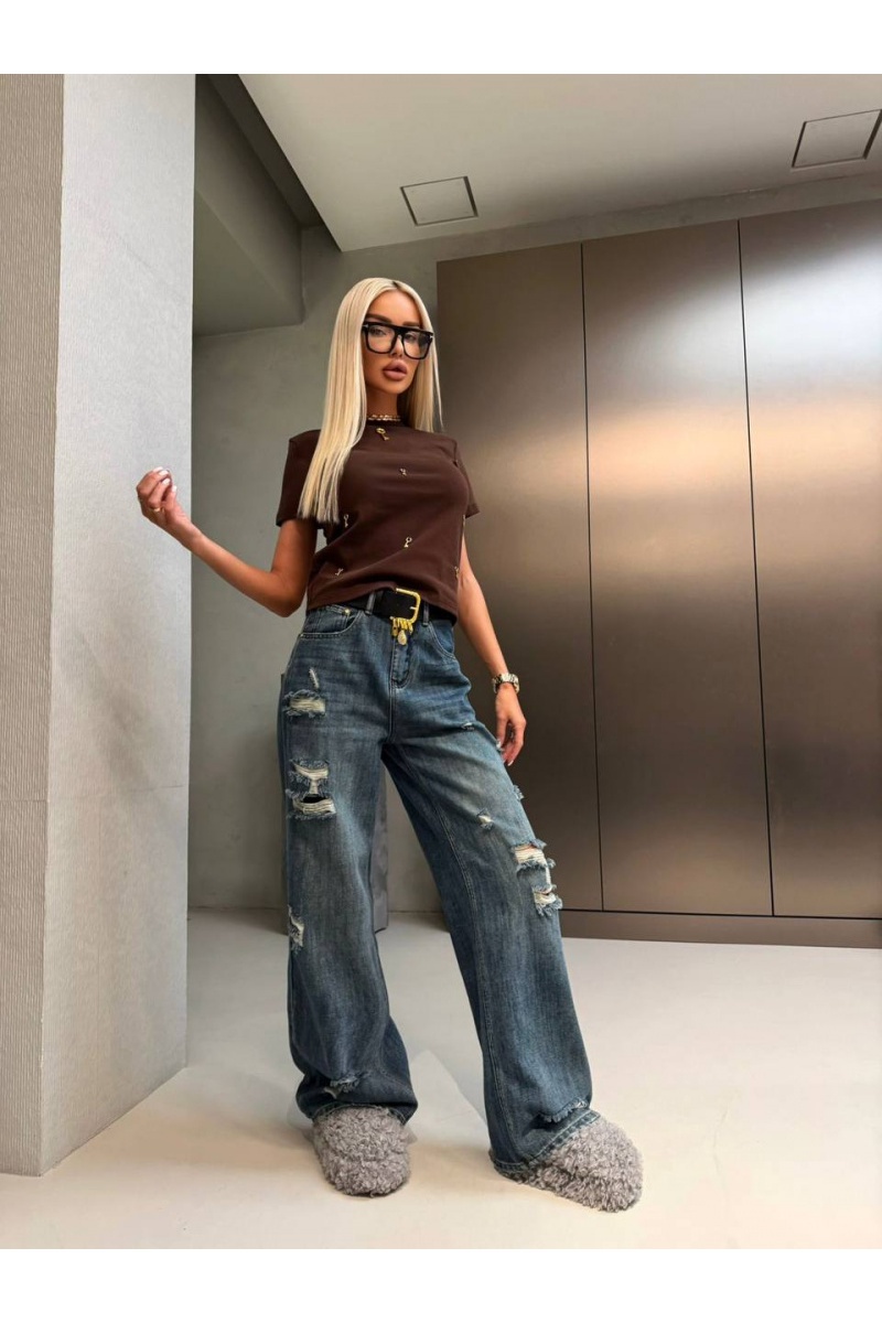 Schiaparelli Женские синие джинсы premium