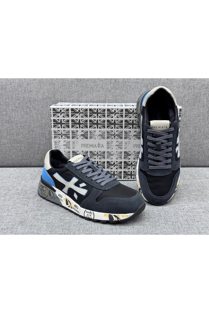 Premiata Мужские кроссовки с мехом Mick