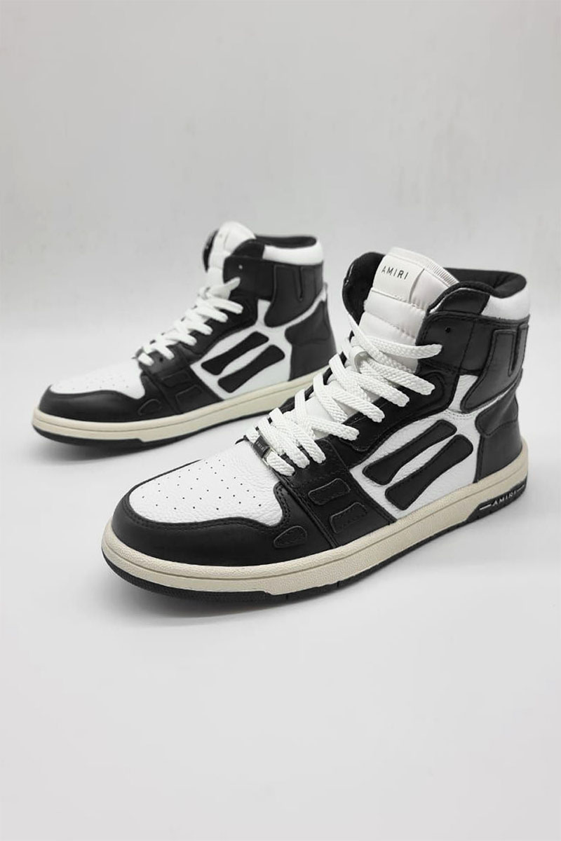 Amiri Кожаные кроссовки Skel high-top