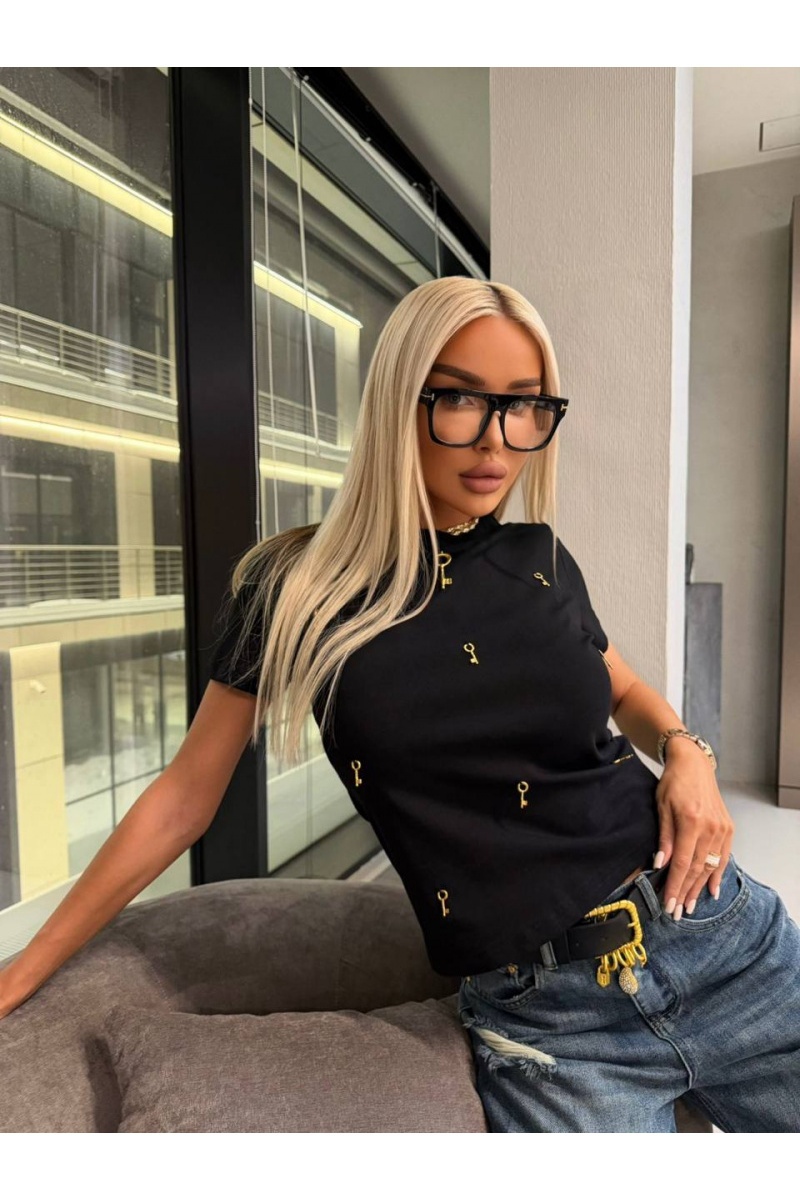 Schiaparelli Женская футболка premium - Black