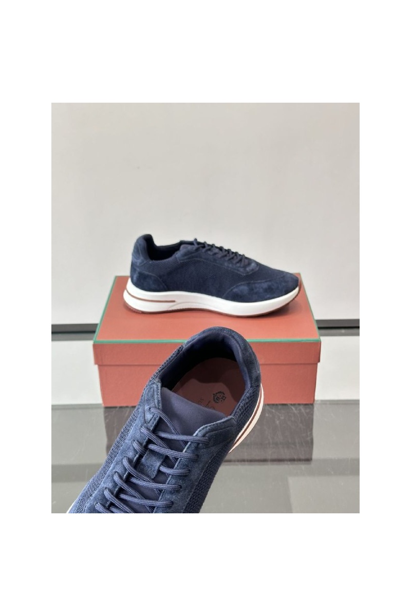 Loro Piana Мужские кроссовки Week End Walk - Navy