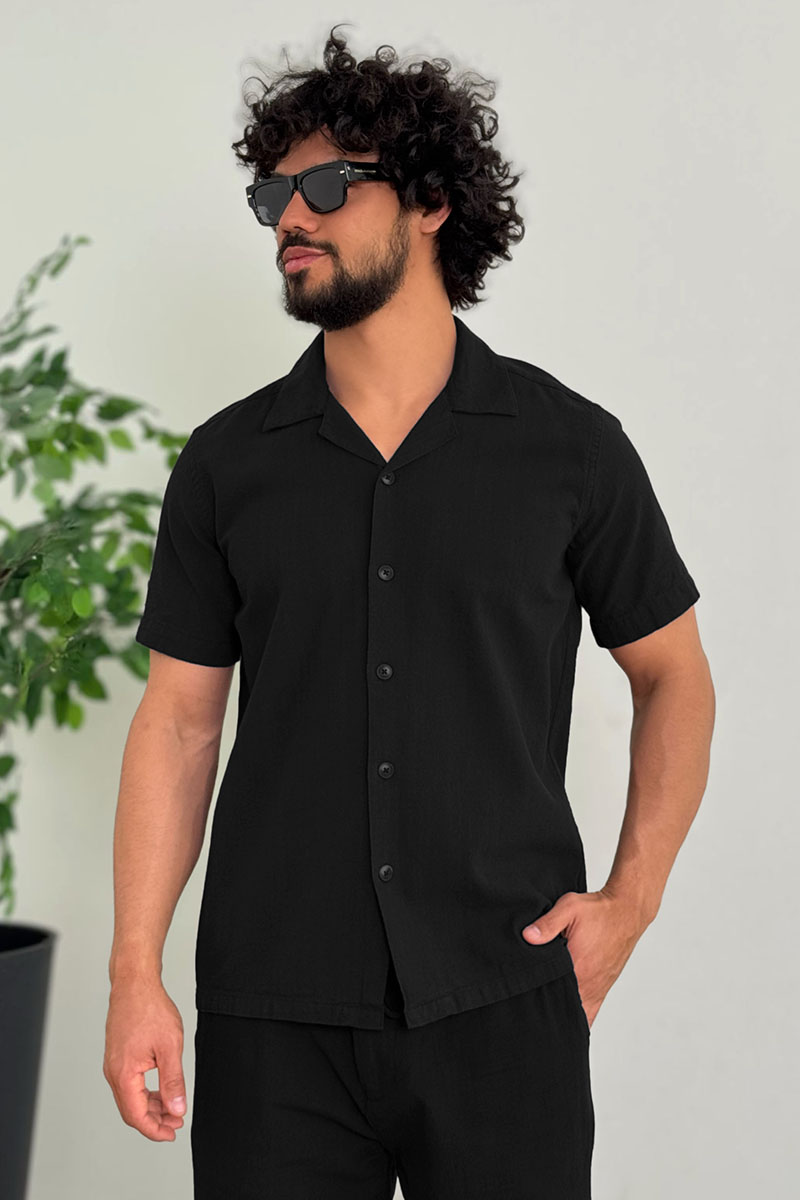 Polo Ralph Lauren Мужская чёрная рубашка