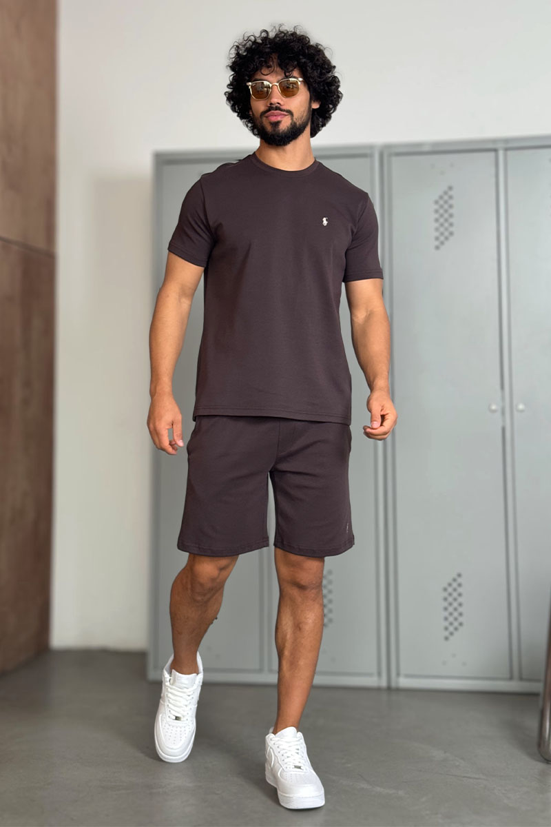 Polo Ralph Lauren Мужские коричневые шорты 