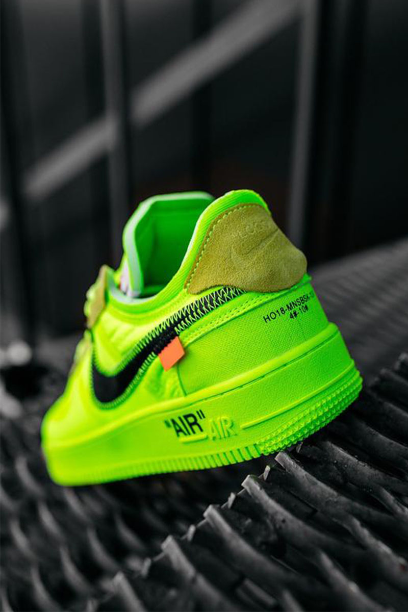 Nike Кроссовки Off-White x AF1 "Volt"
