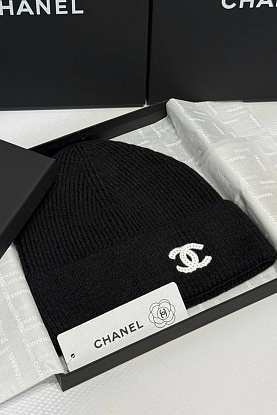 Шапка logo-embroidered premium - Black