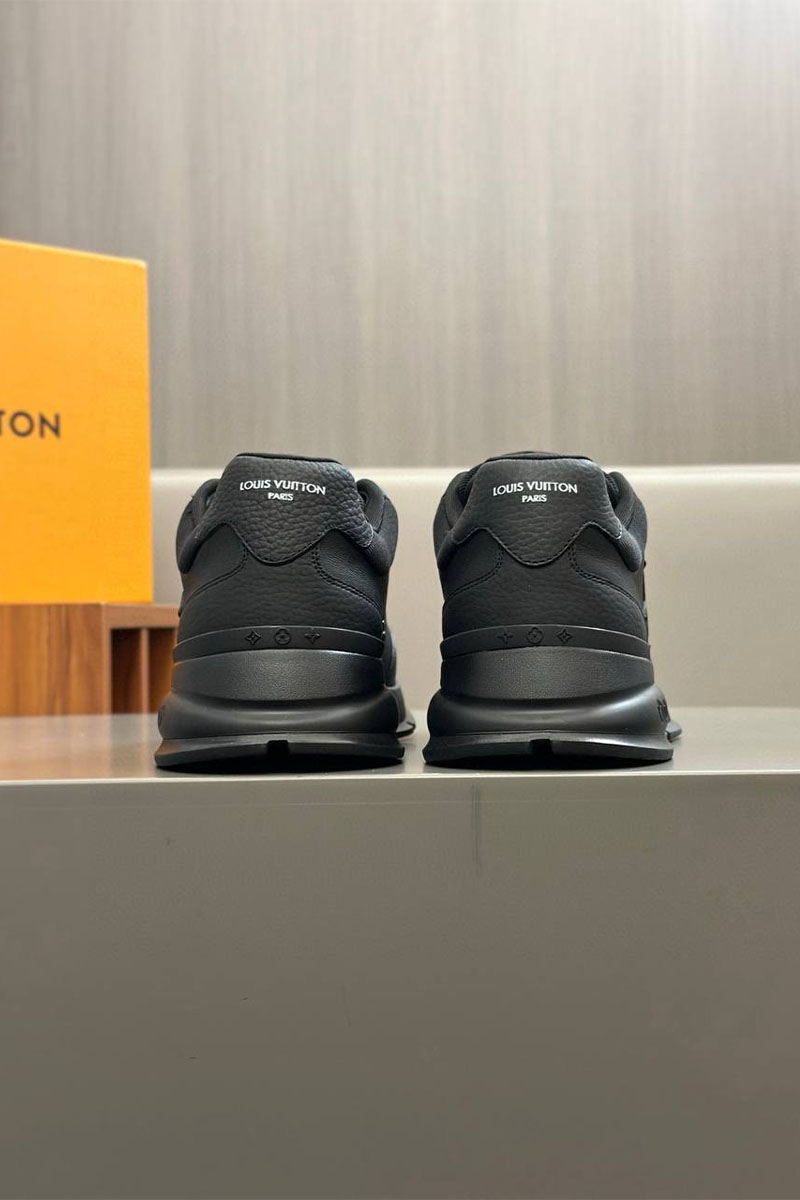 Lоuis Vuittоn Кожаные кроссовки Premium - Black