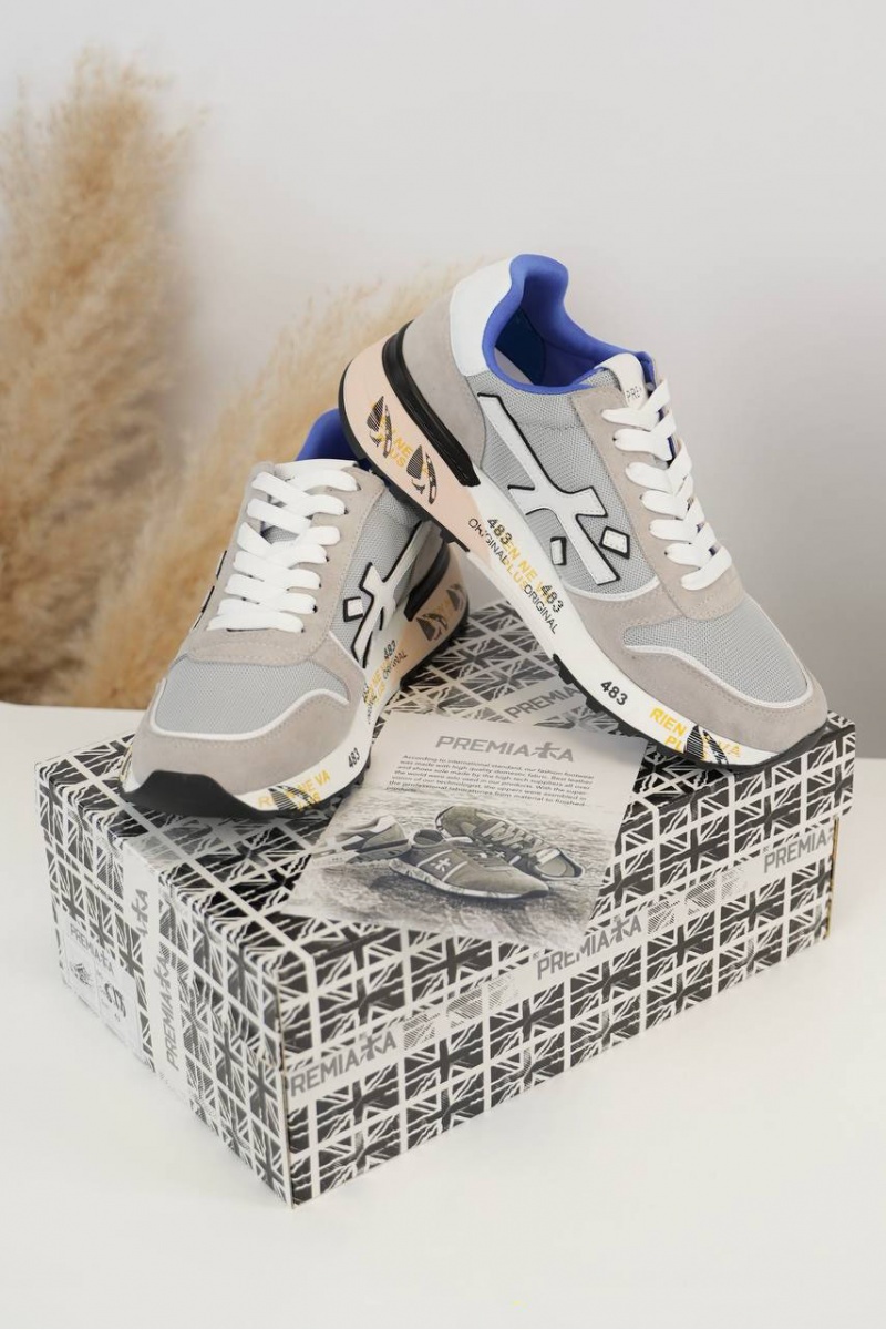 Premiata Комбинированные кроссовки Mick
