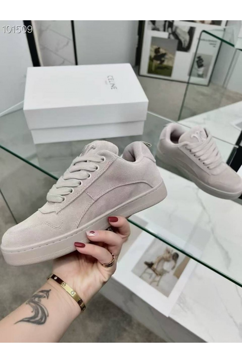 Celine Женские кроссовки Huntington - Grey