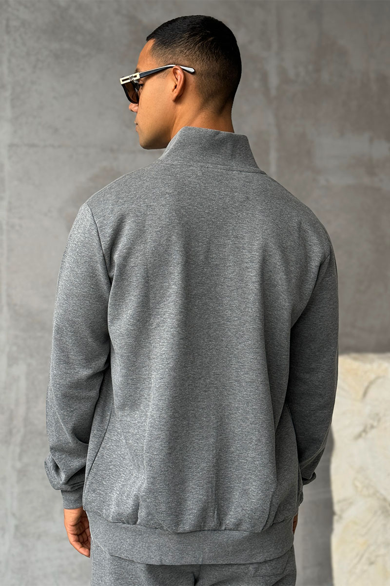 Zegna Мужской спортивный костюм серого цвета