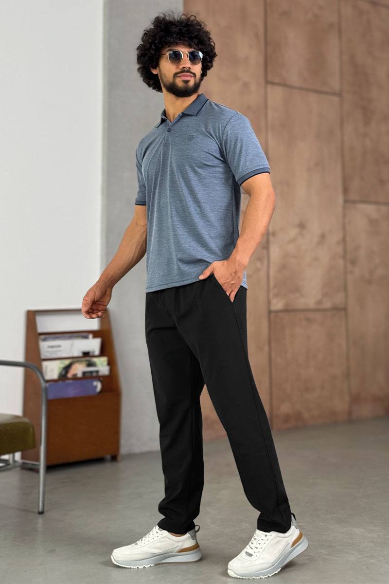 Zegna Мужские чёрные штаны 