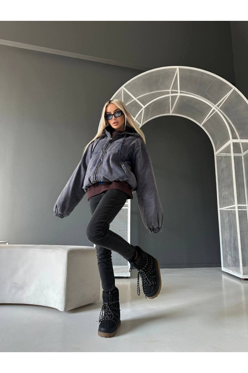 Balenciaga Женский оверсайз бомбер