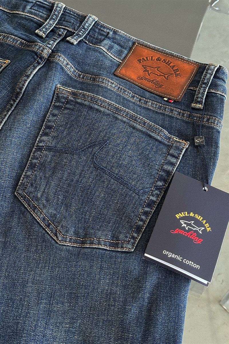Paul & Shark Мужские синие джинсы regular fit