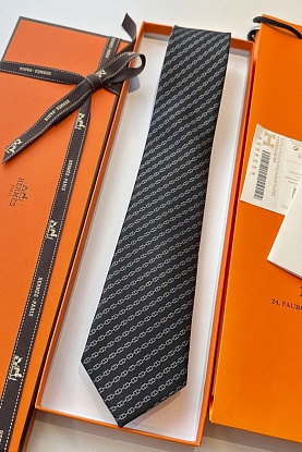Галстук Jetez l'Ancre premium - Black
