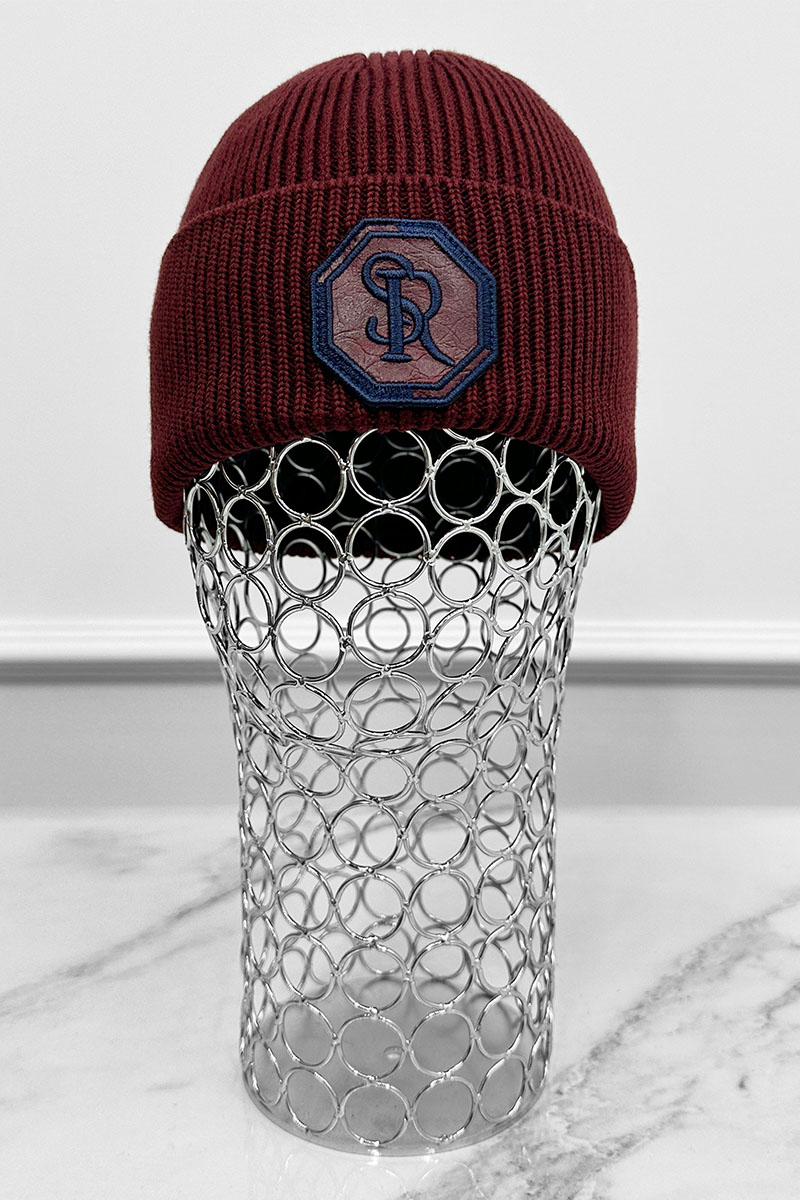 Stеfаnо Riссi Шапка logo-embroidered - Burgundy